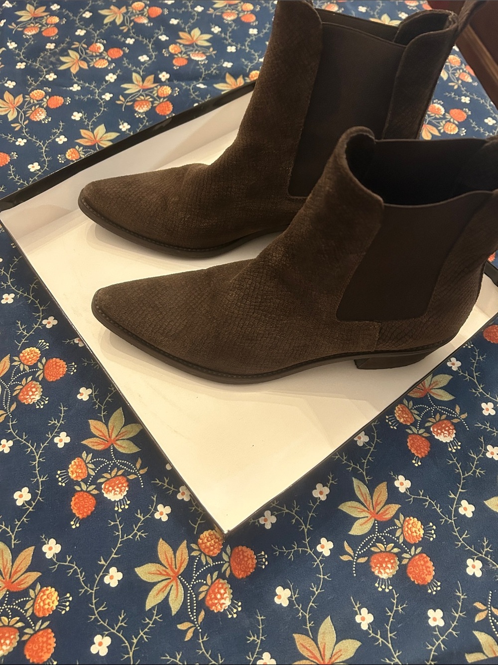 David Tyler booties. Size 9